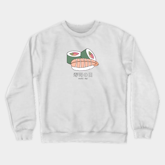 Sushi Day Crewneck Sweatshirt by kenn018